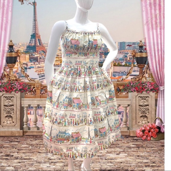 stylehaus Dresses & Skirts - StyleHaus The Quinn in Paris Cafe